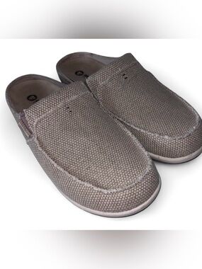 Gecko Man Walk Hero Canvas Loafers Men’s 13 Slippers/Mules Arch Support Comfort